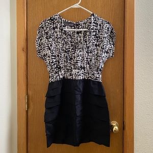 Anthropologie MYNE by Ashley Ann Silk Mini Dress